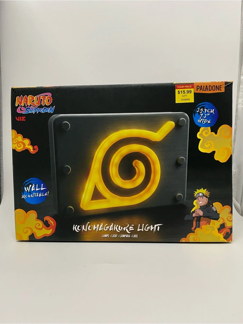 Naruto Shippuden Konohagakure Light - Yellow